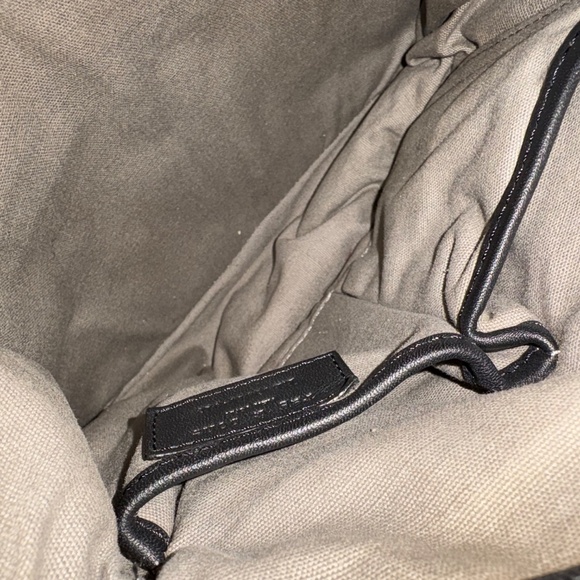 Rag & Bone Black Leather Small Field Backpack - Picture 7 of 11